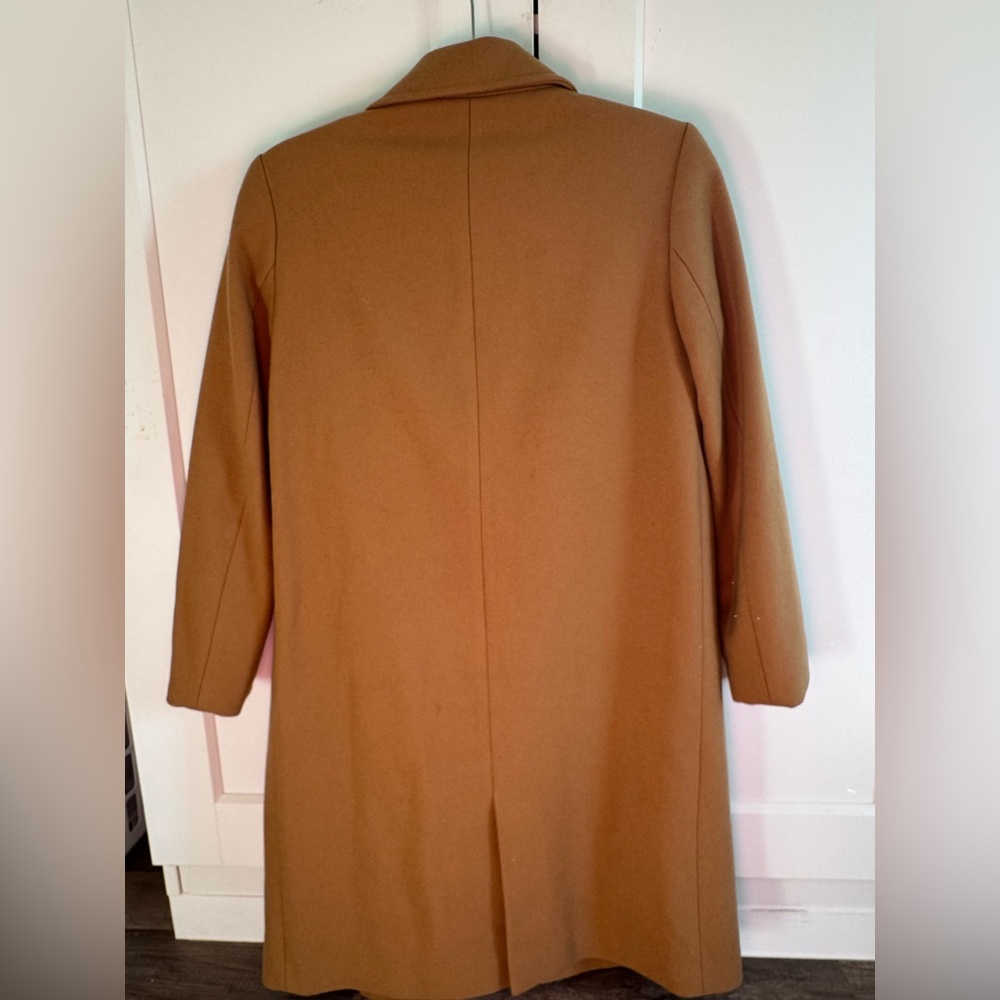 Zara Camel Women's Trench Coat - Picture 3 of 5